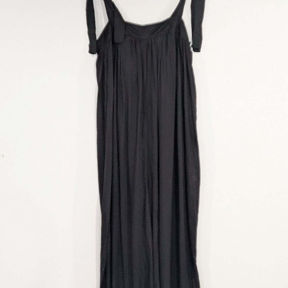 Cool Change Black Romper with Tied Straps Black Size Small